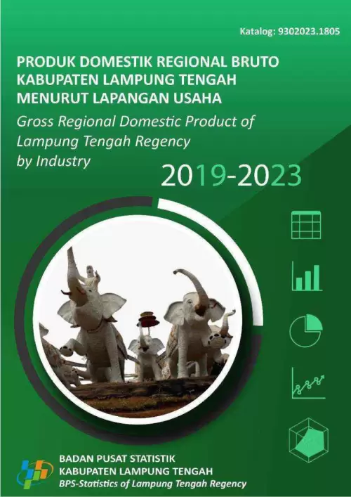 Produk Domestik Regional Bruto Kabupaten Lampung Tengah menurut Lapangan Usaha 2019-2023
